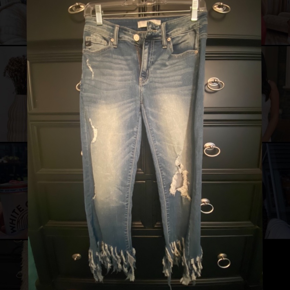 Distressed Jeans
